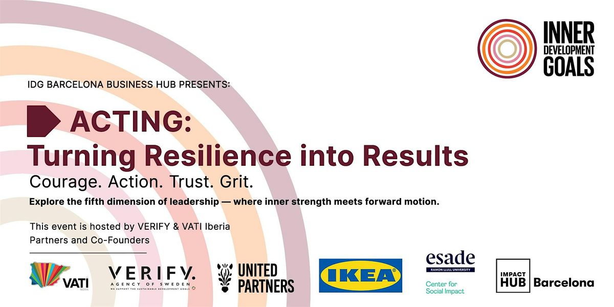 ACTING - Turning Resilience into Results