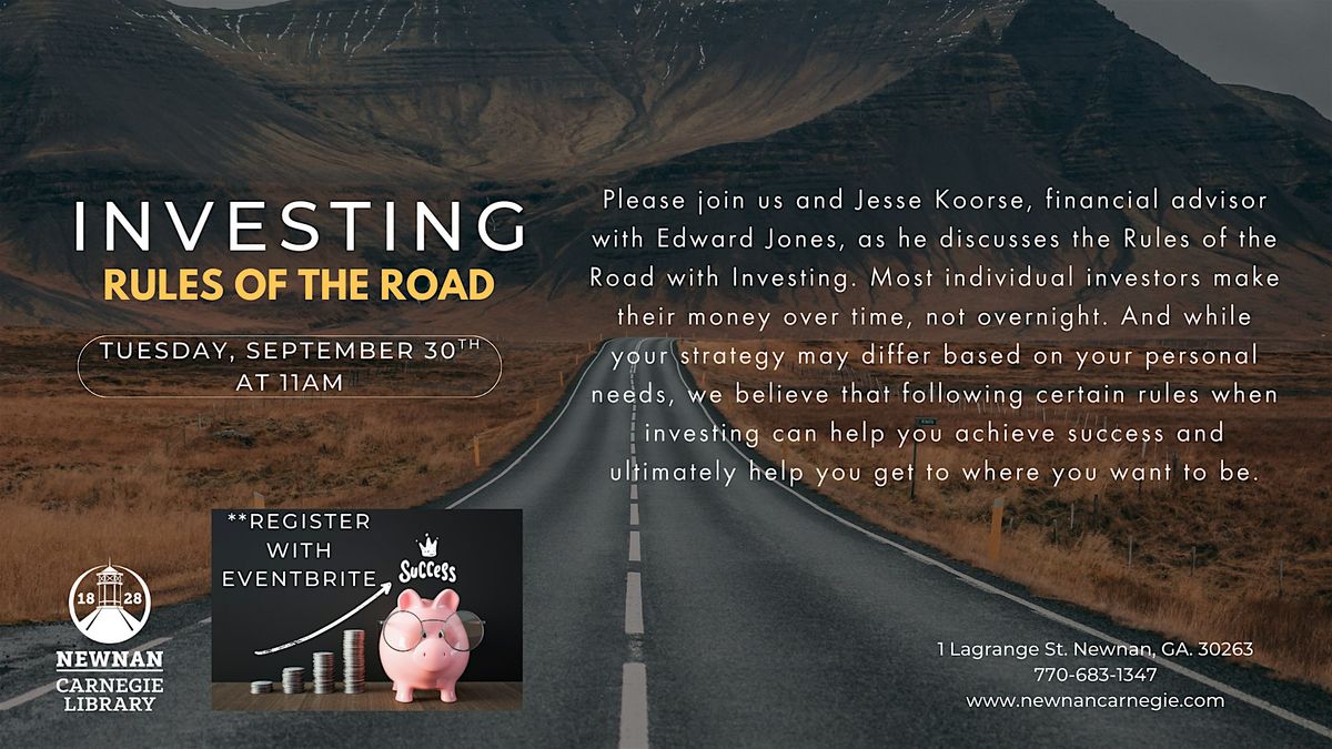 Investing: Rules of the Road