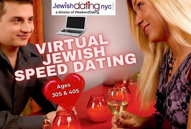 Jewish Virtual Speed Dating- ages 30s & 40s.