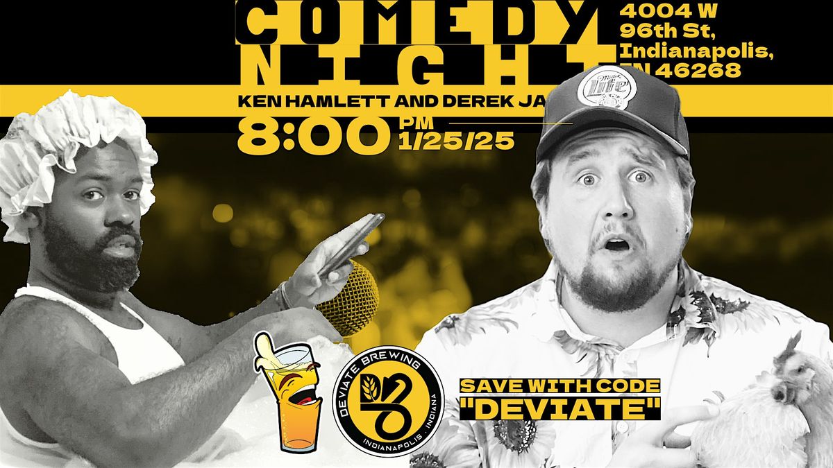 Comedy @ Deviate Brewing