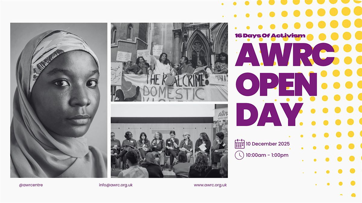 AWRC Open Day: 16 Days Of Activism