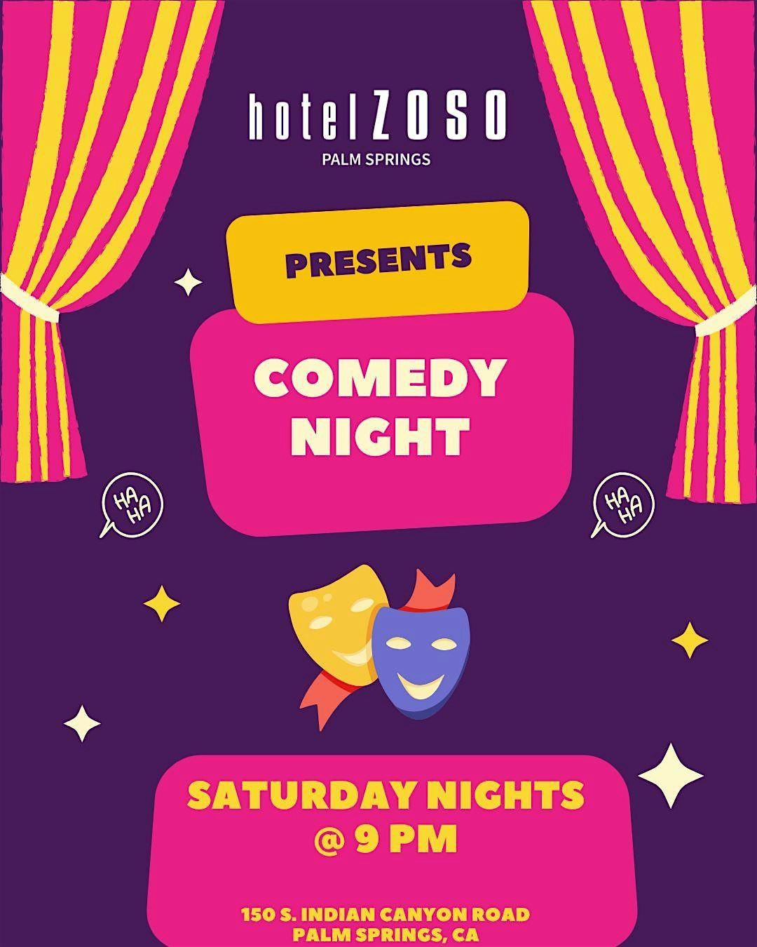 Comedy Night at Hotel Zoso