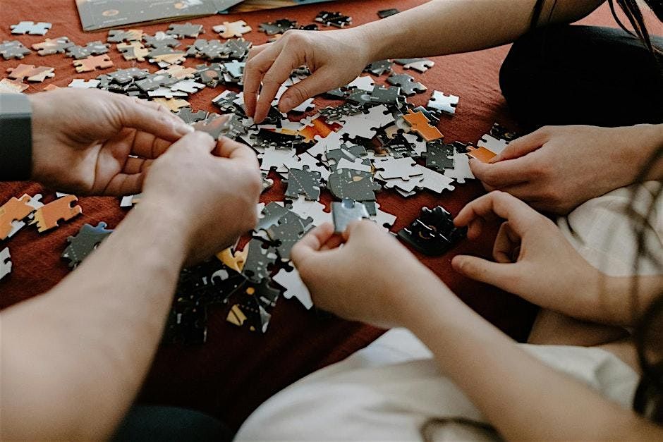 Super Sized Community Puzzle Build, Day 1