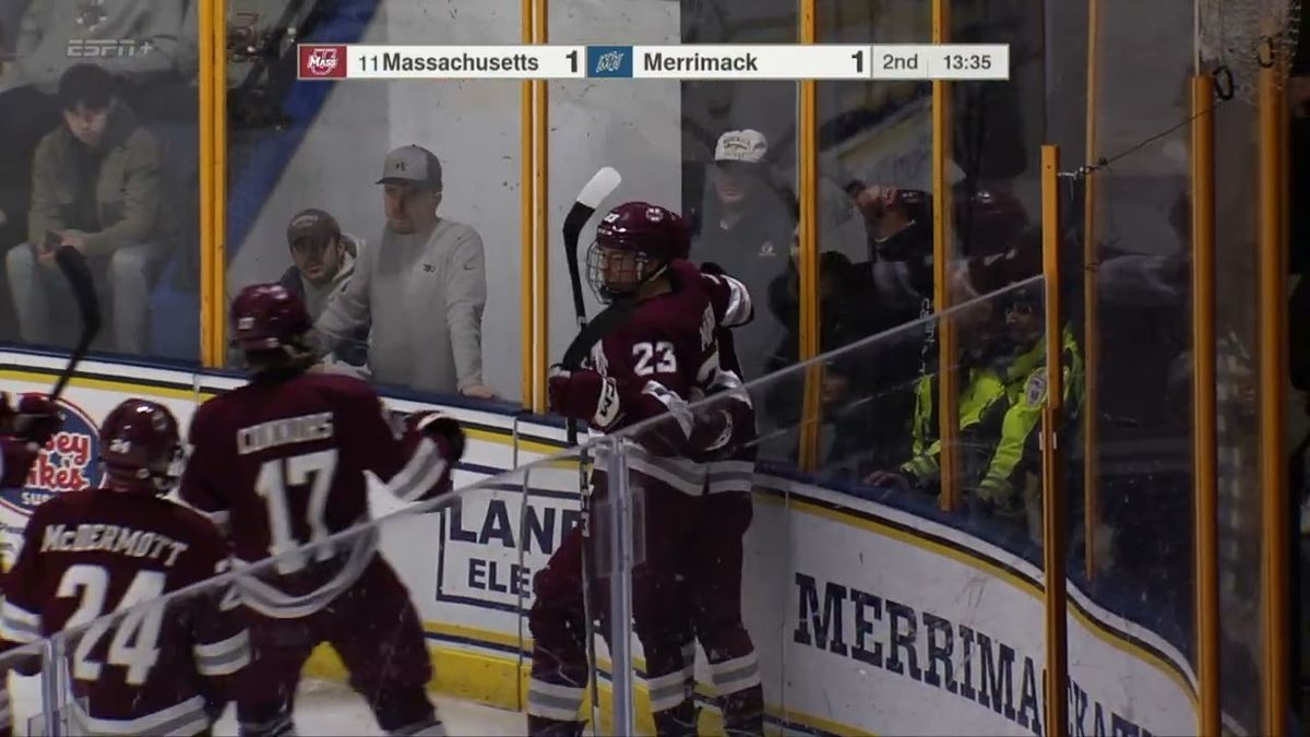 UMass Minutemen at Merrimack Warriors Mens Hockey at J Thom Lawler Arena