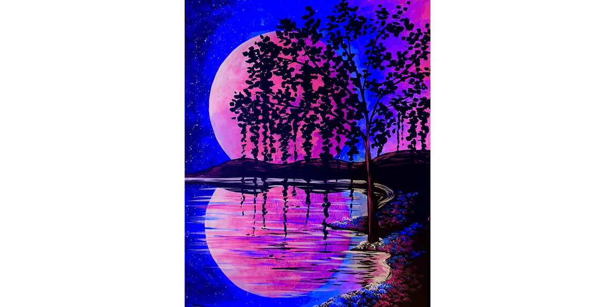 Glowing Willow  - Paint and Sip in Tyler | Classpop!\u2122