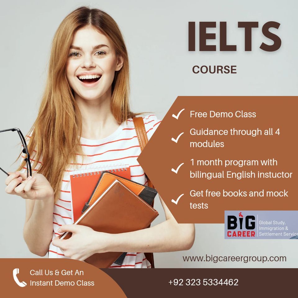 IELTS Course begins 22nd April 