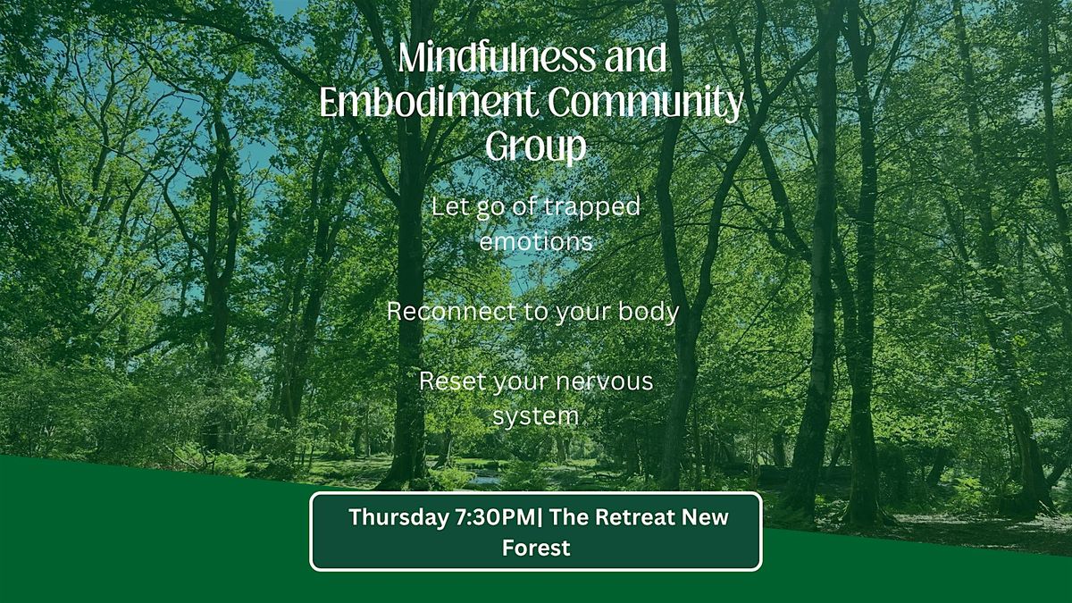 Mindfulness and Embodiment Community Group