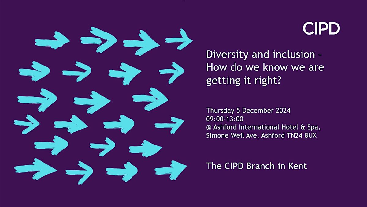 Diversity and inclusion \u2013 how do we know we are getting it right?