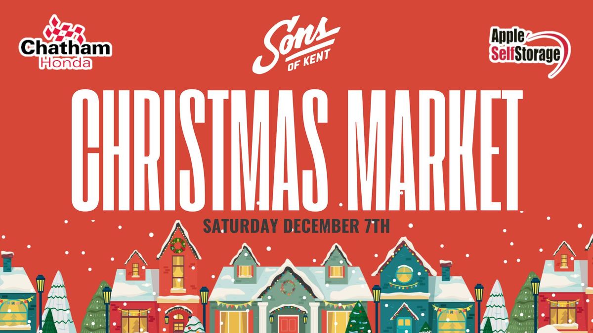 Christmas Market - Sponsored by Chatham Honda & Apple Self Storage