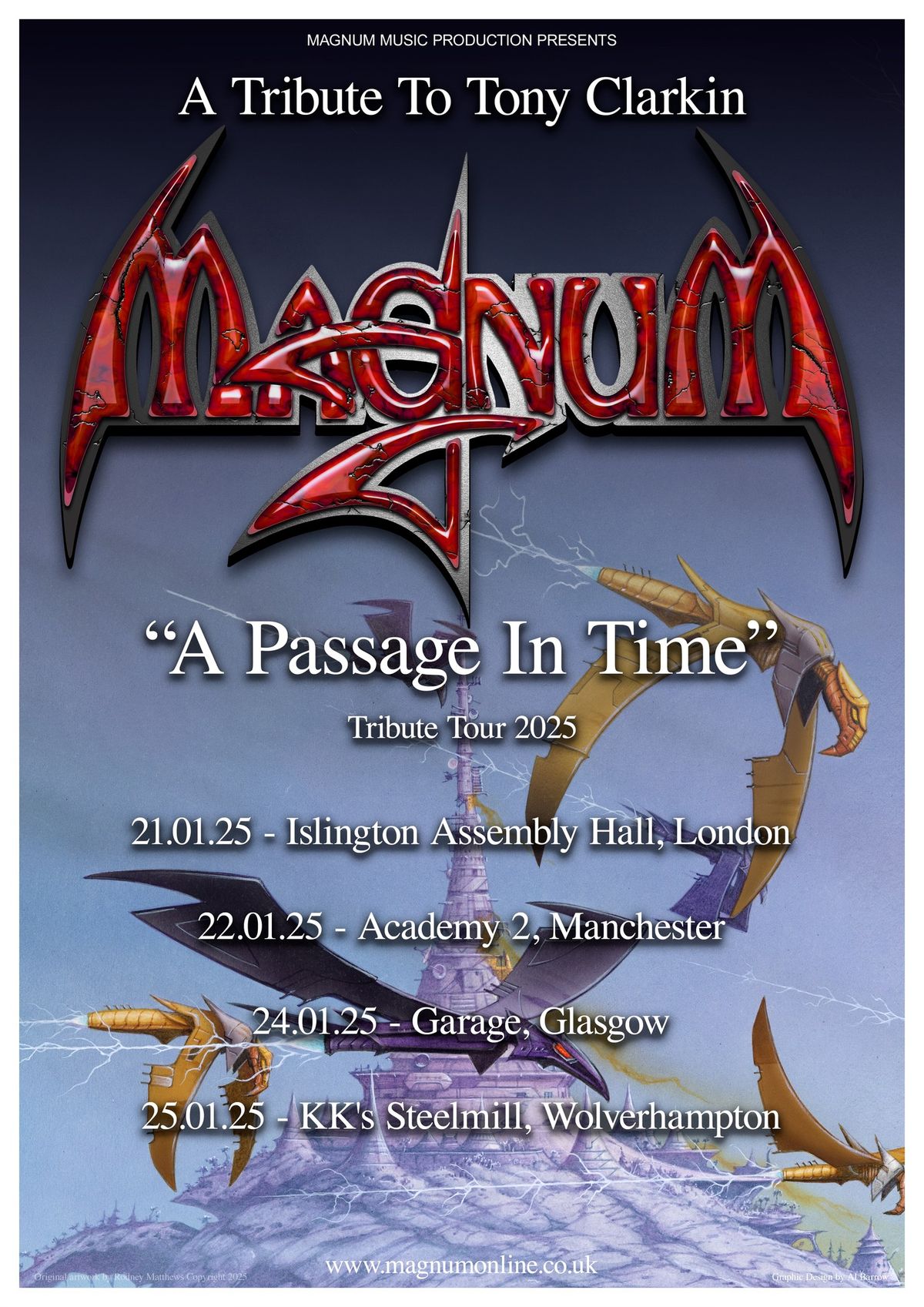 MAGNUM - A Tribute To Tony Clarkin \/\/ Manchester Academy