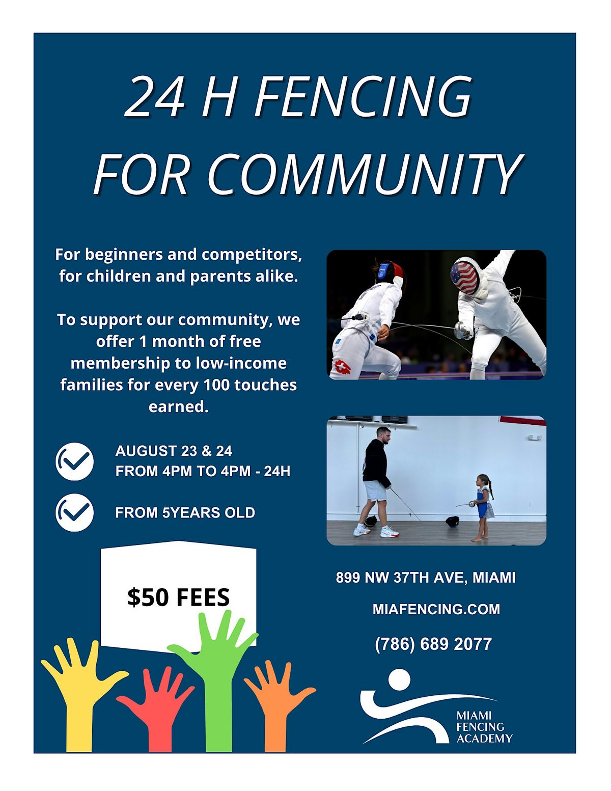 24h Fencing for Community