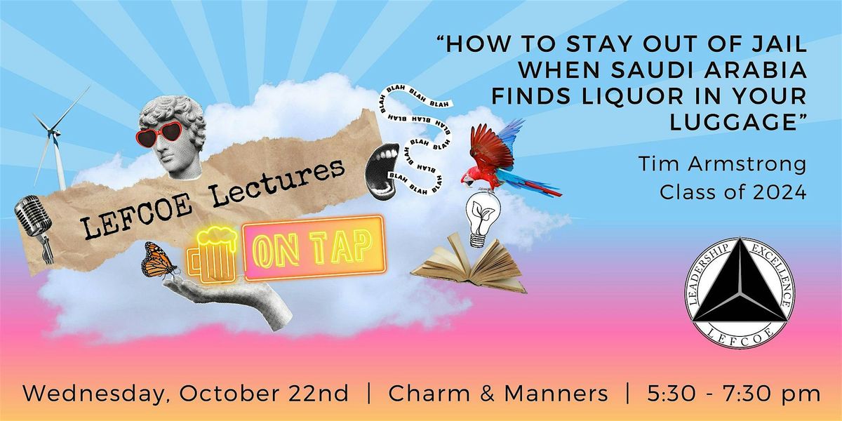 Lefcoe Lectures on Tap
