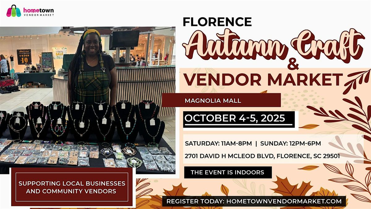 Florence Autumn Craft and Vendor Market