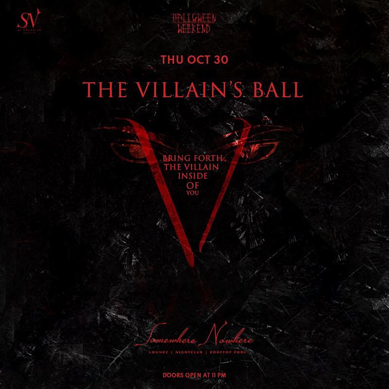 The Villain's Ball | Halloween Weekend