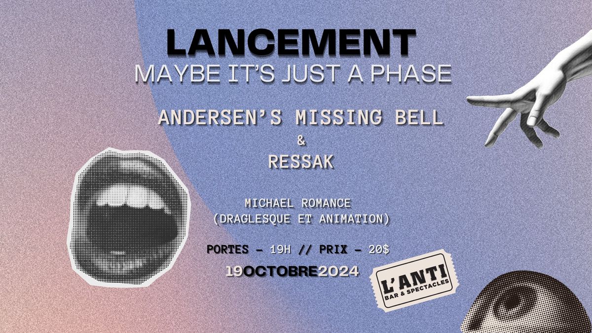 Lancement du EP Maybe it's Just a Phase