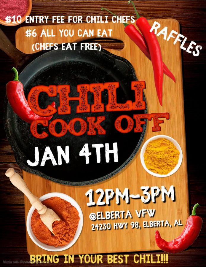 Annual Chili Cookoff!!!!!!