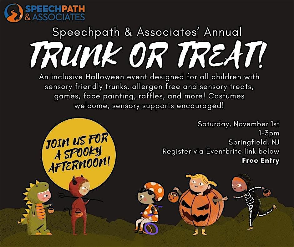 Speechpath & Associates Annual Trunk or Treat! (Sensory Friendly)