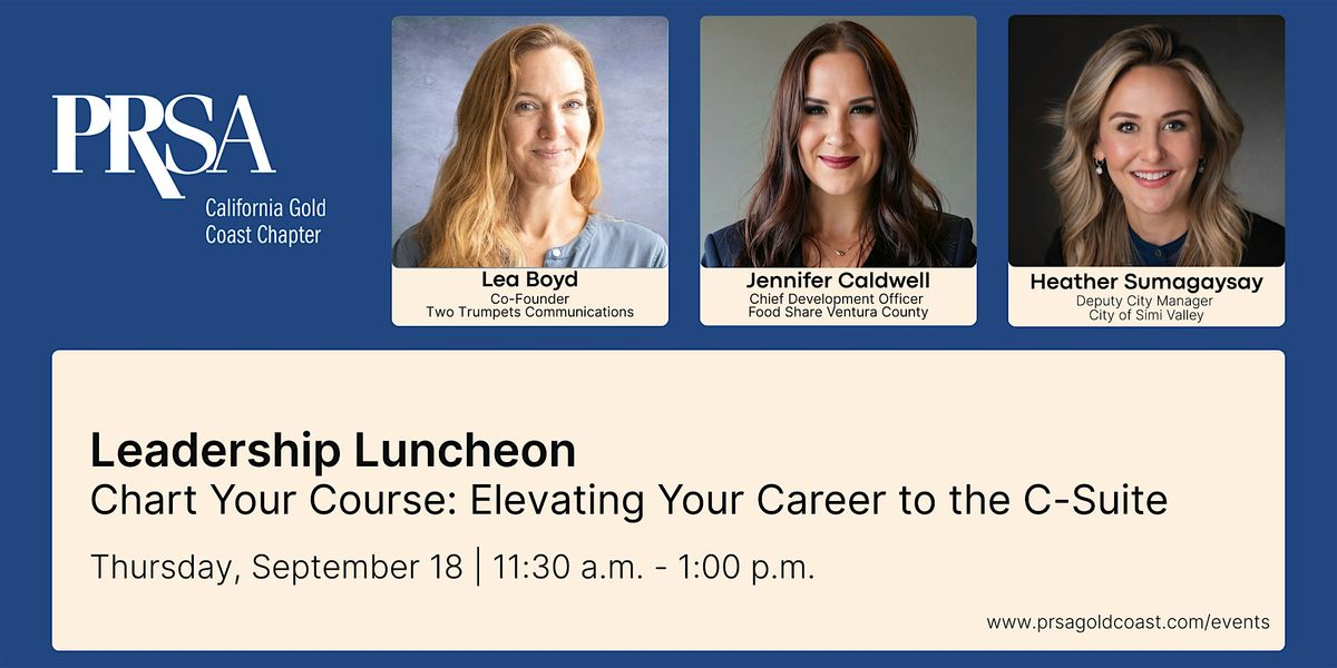 Chart Your Course: Elevating Your Career to the C-Suite