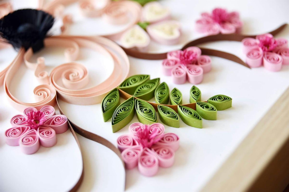 Sip, Snip & Blooms- Introduction to Paper Quilling Workshop