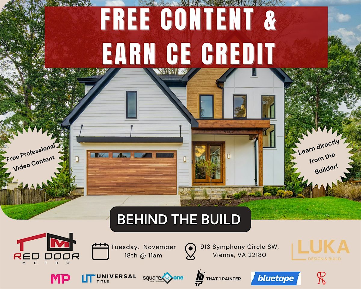 Behind the Build - 913 Symphony Circle