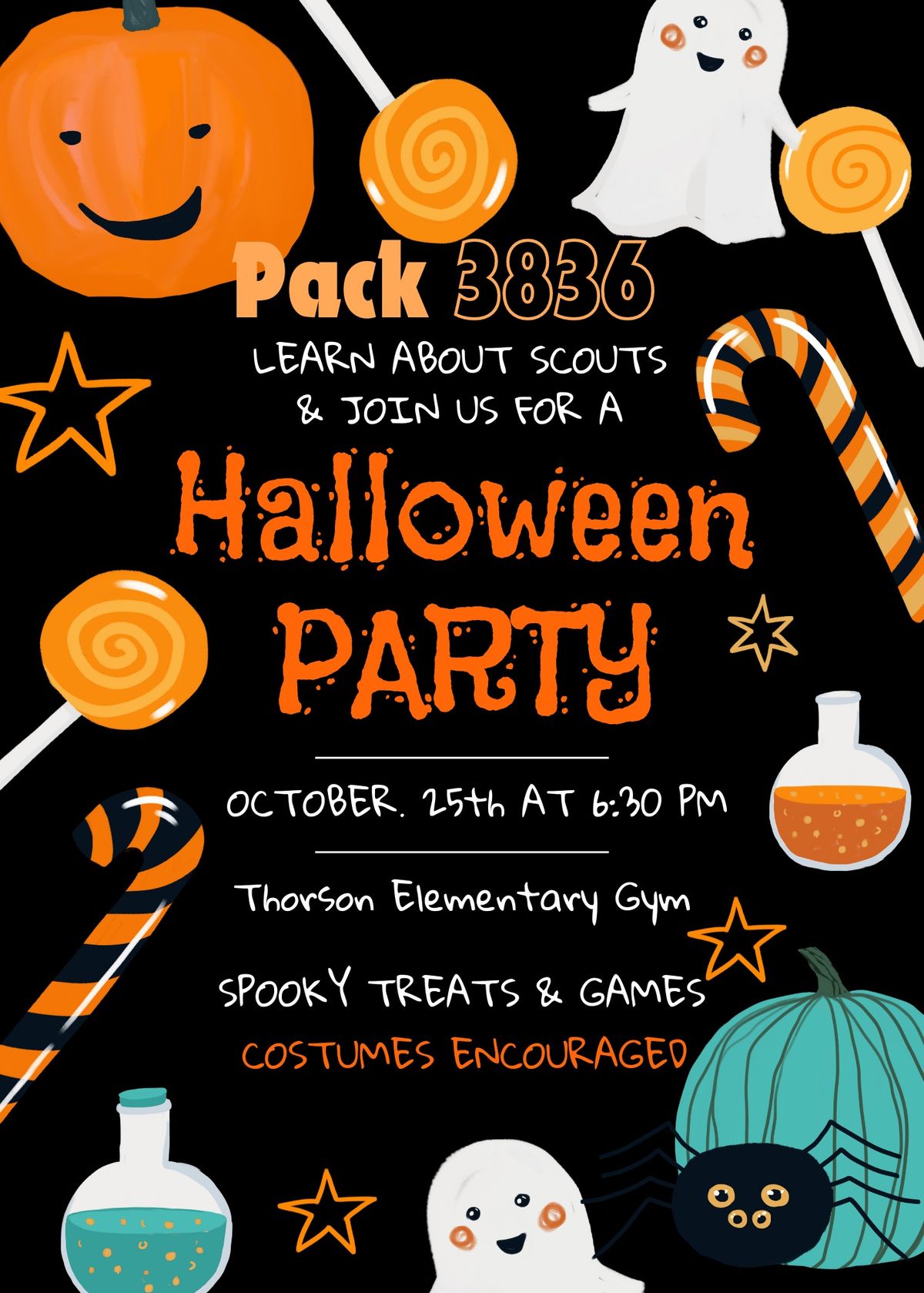 Halloween Pack Party