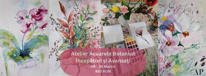 Atelier Acuarela Botanica - Andreea Preda Art