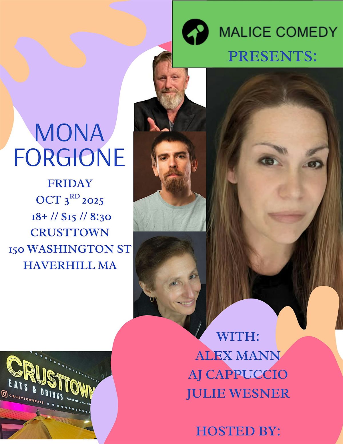 Mona Forgione live COMEDY night