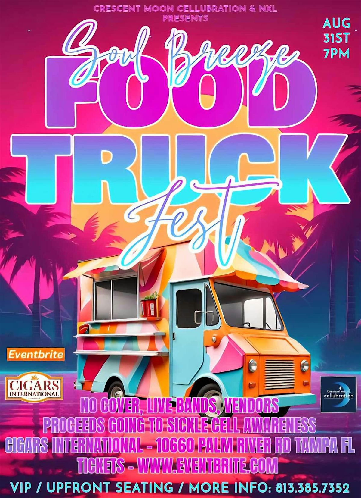 soul breeze food truck fest: VIP \/ TABLE ONLY \/ GROUP PACKAGE