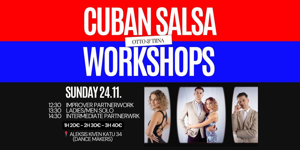 Cuban Salsa Workshops (Otto & Tiina)