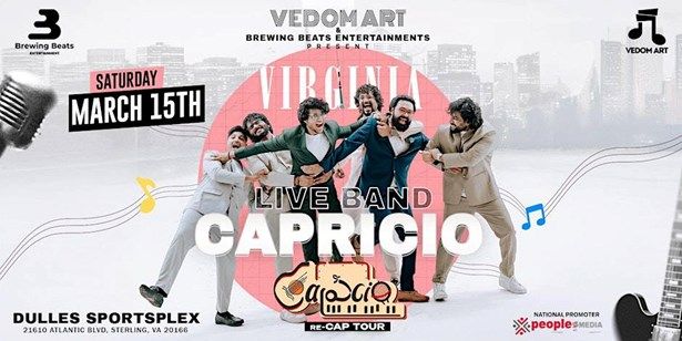 Band Capricio Recap Tour 2025 Virginia