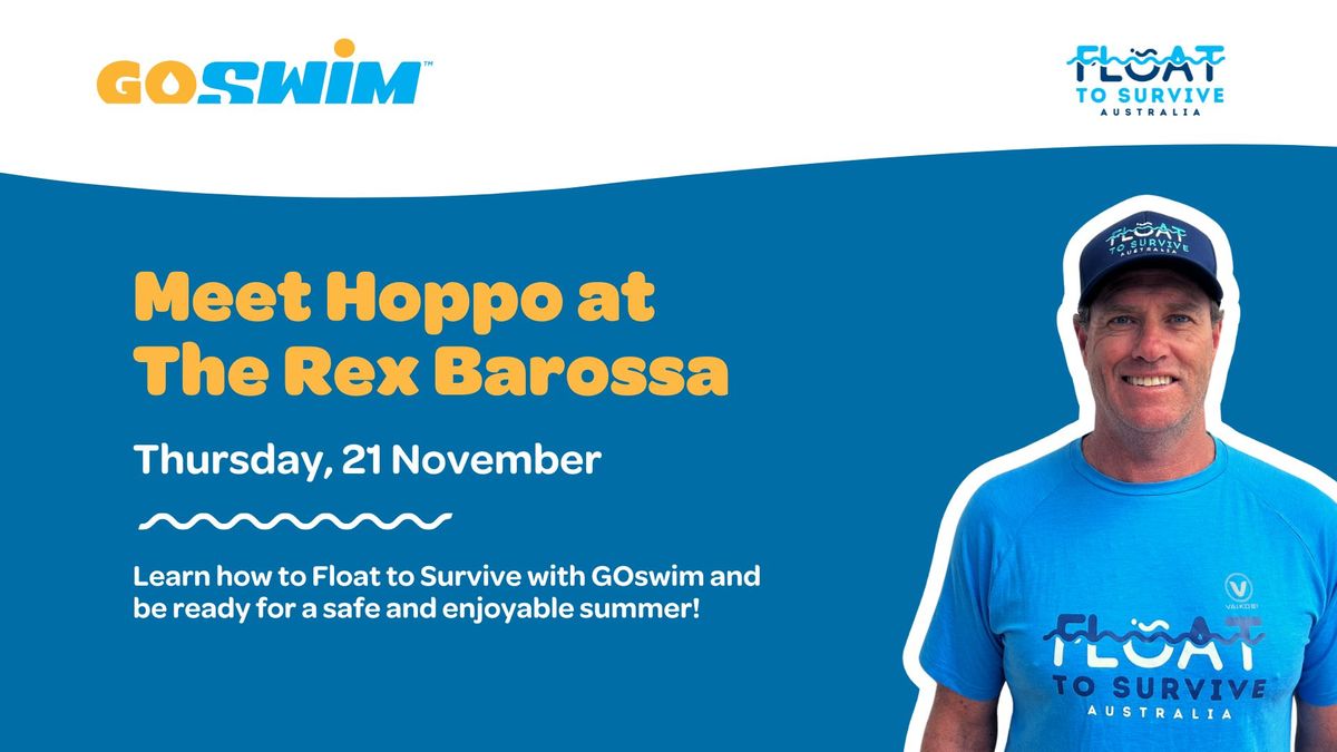 Meet and Greet with Bondi Rescue's Hoppo & Float to Survive