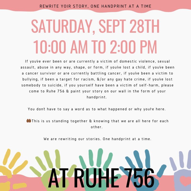 Rewriting Our Stories: A Handprint Event