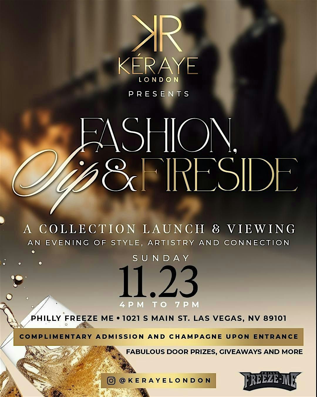 Fashion, Sip, & Fireside; An Evening of Style, Connection, and Networking