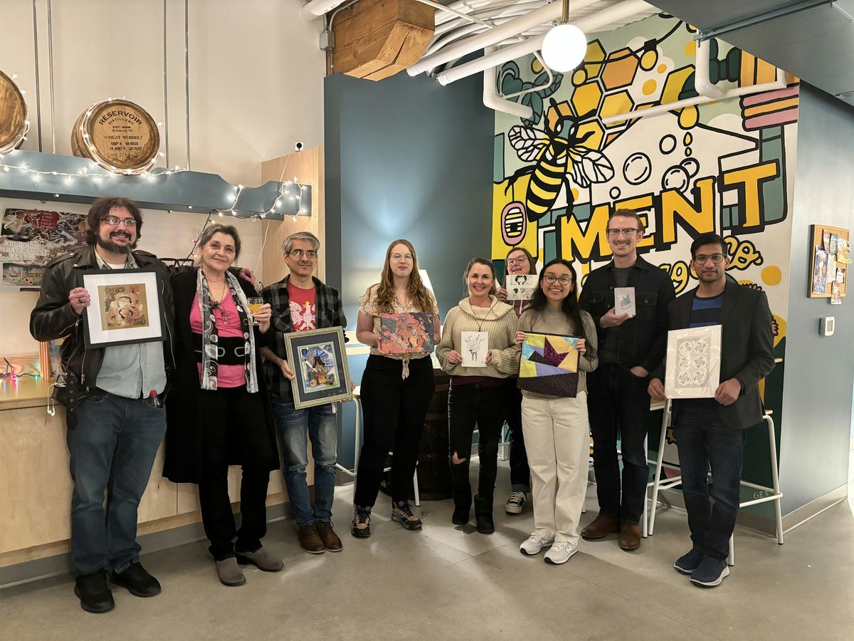 Art Swap & Artist Mingle at Ment Beverage Co.