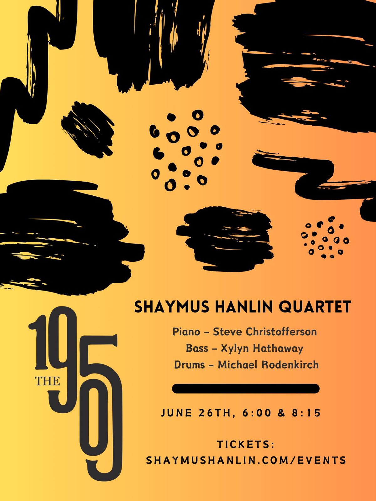 Shaymus Hanlin Quartet at The 1905