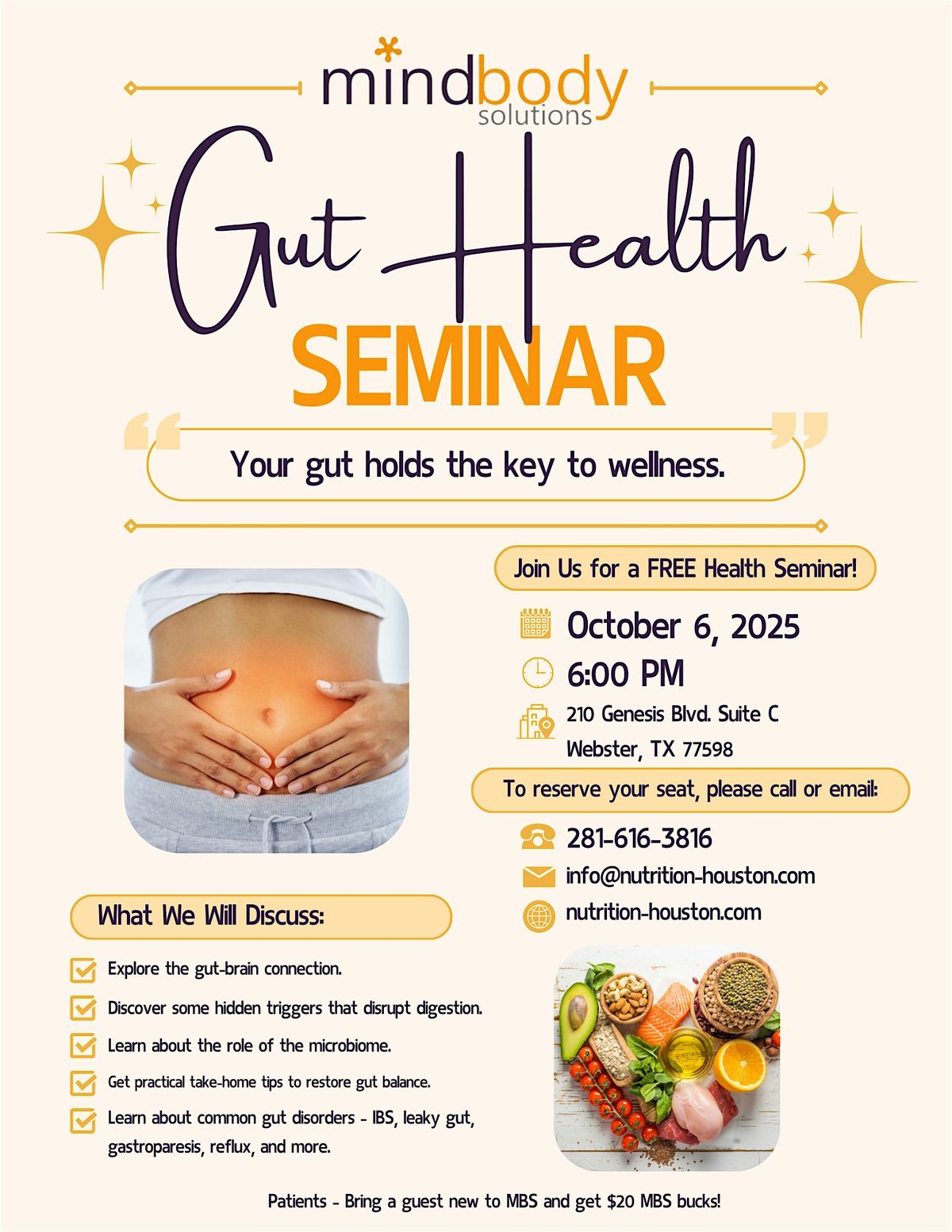 FREE Gut Health Seminar!