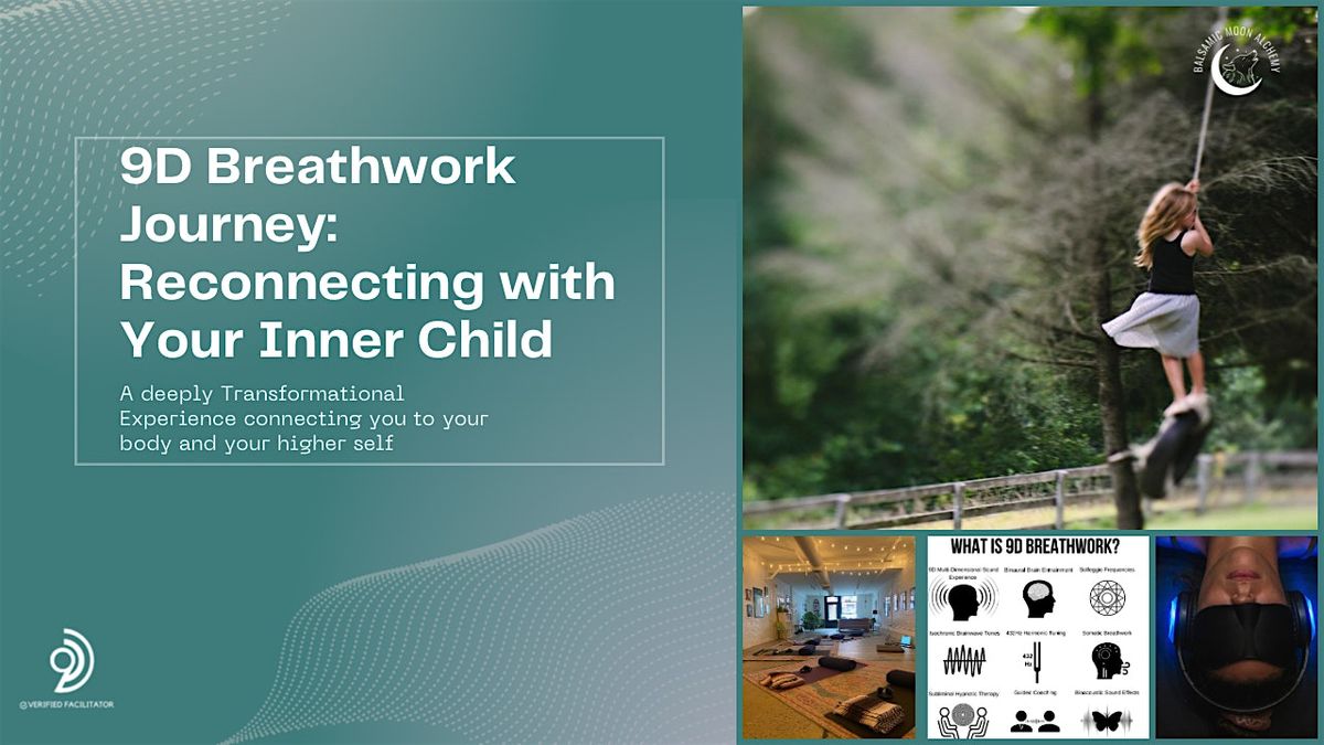 Guided 9D Breathwork Journey + Reiki - Reconnecting with your Inner Child
