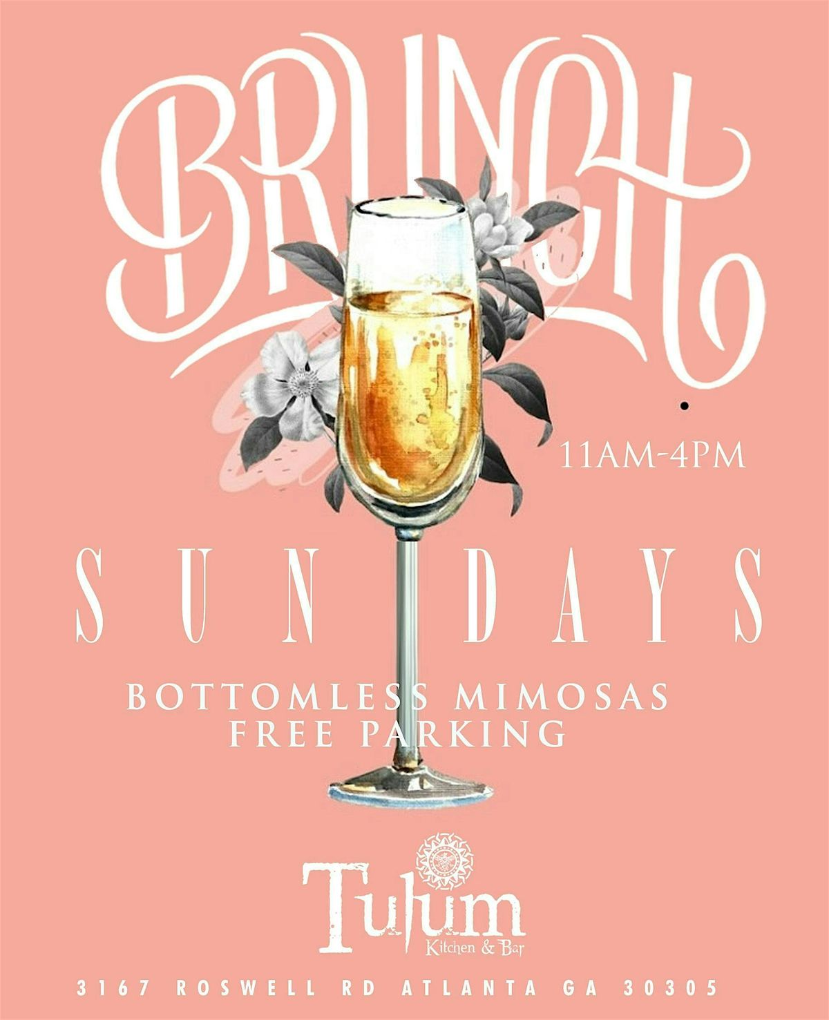 Brunch at Tulum Kitchen & Bar\/Free Entry with RSVP\/SOGA ENTERTAINMENT