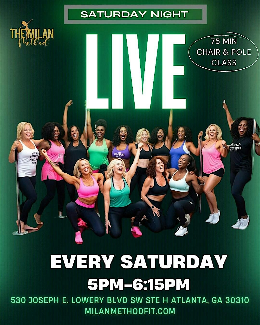 Saturday Night Live: Chair & Pole Dance Class