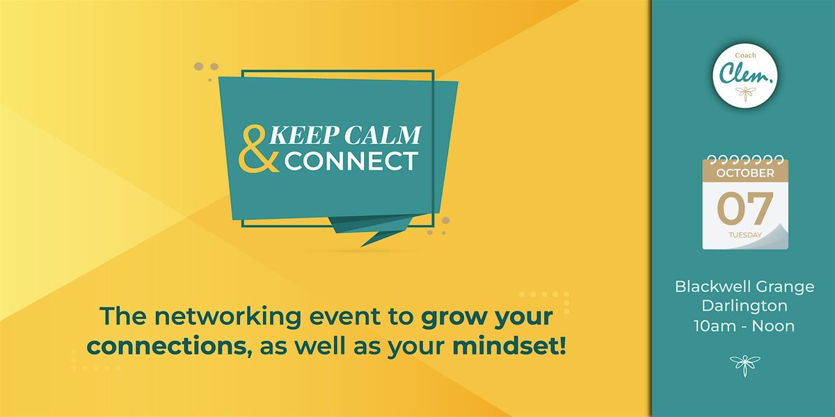 Keep Calm and Connect: October 2025