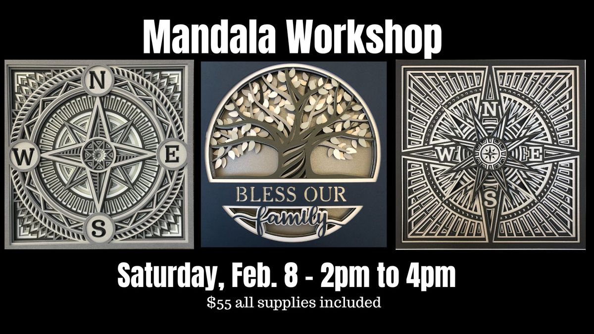 DIY Workshop - Winter Mandala