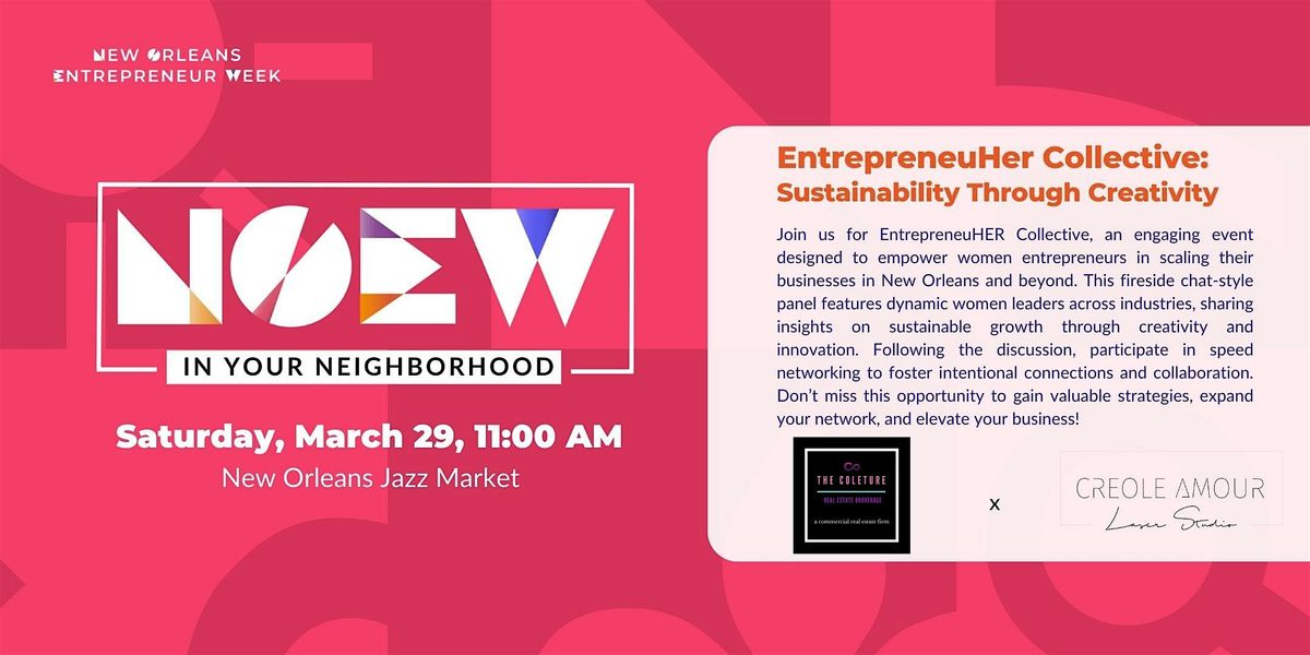 EntrepreneuHer Collective: Sustainability Through Creativity