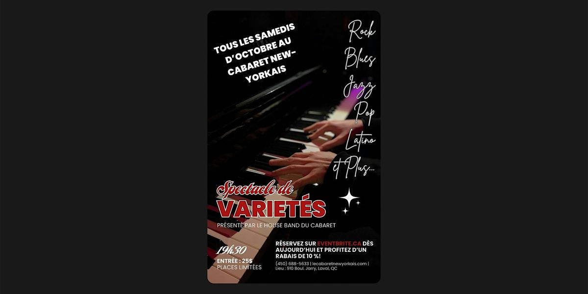 Spectacle de variet\u00e9s