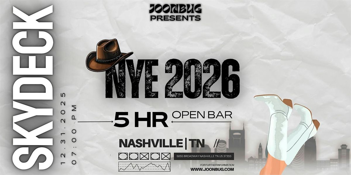 Skydeck On Broadway New Years Eve Party 2025! by JOONBUG PRESENTS