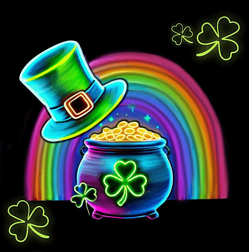 St. Patty\u2019s Black Light Paint Party