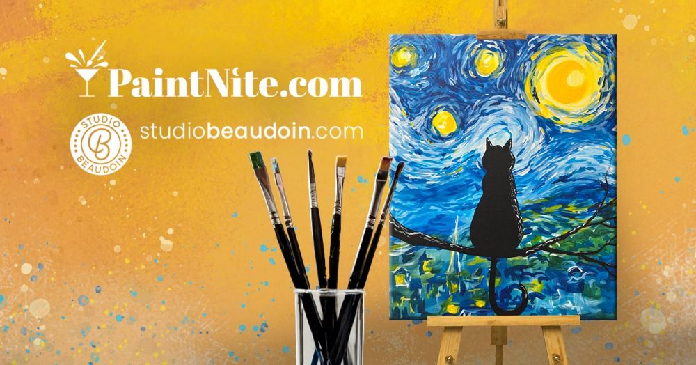 Paint Nite: Van Gogh's Cat