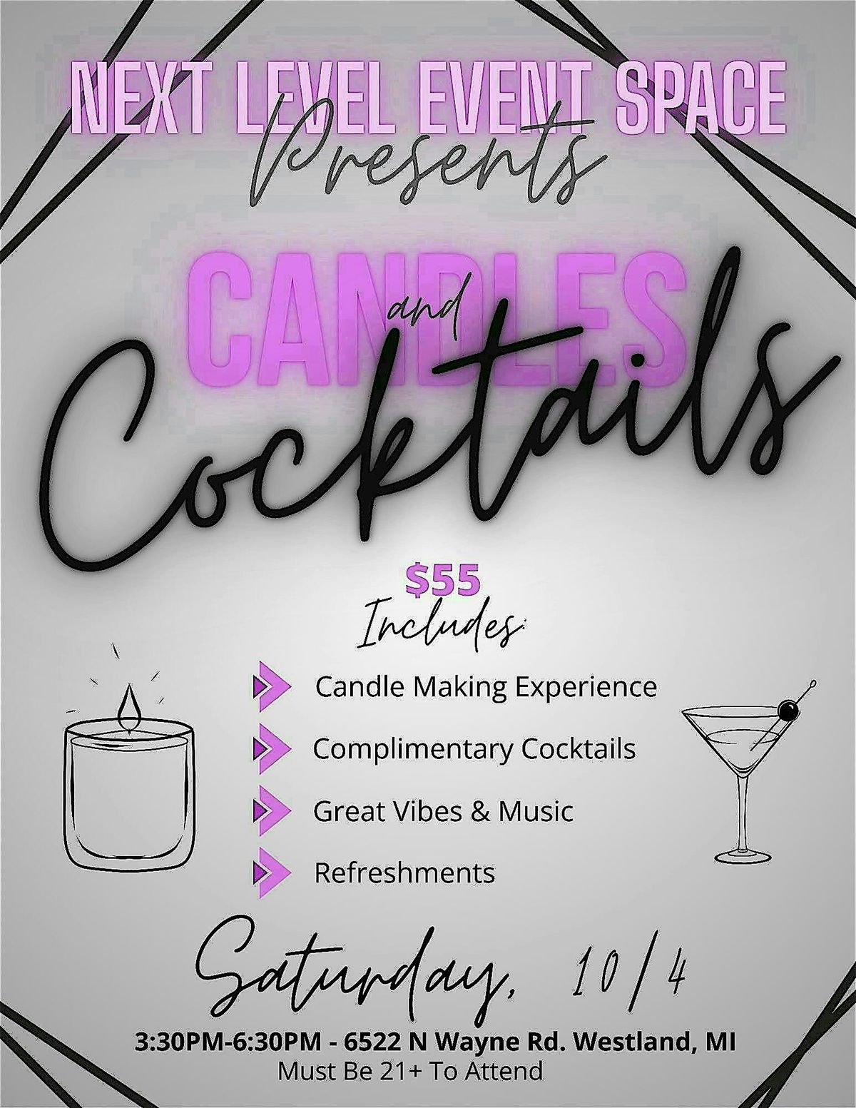 Candles & Cocktails
