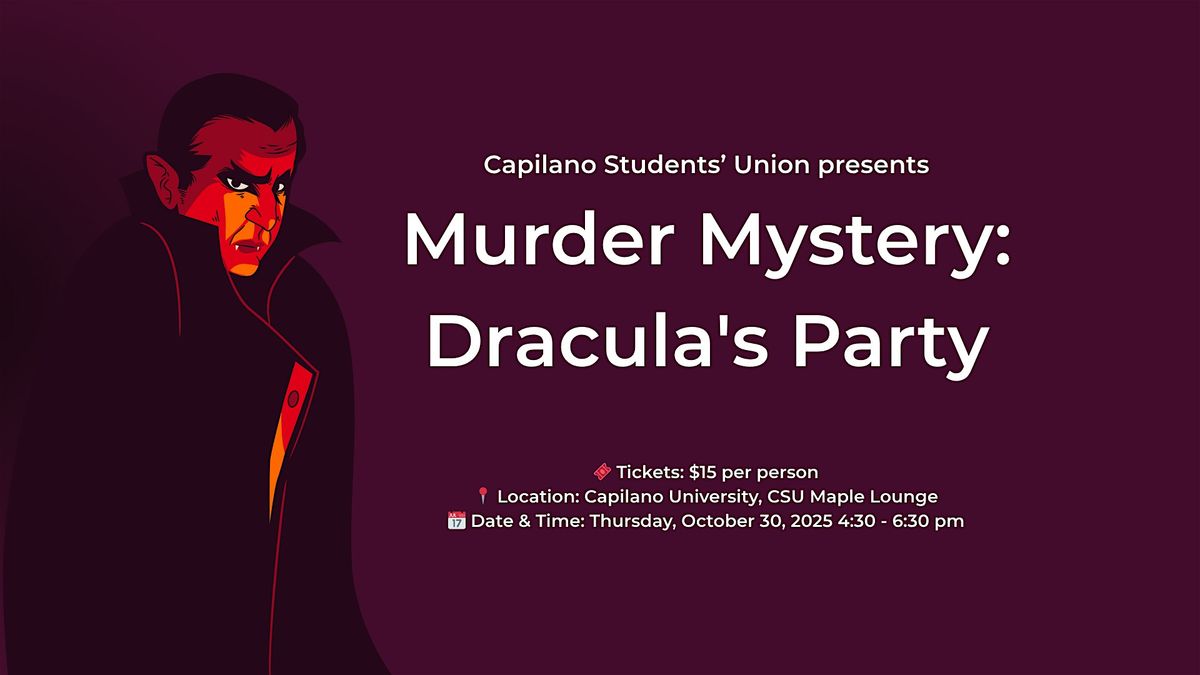 M**der Mystery: Dracula's Party