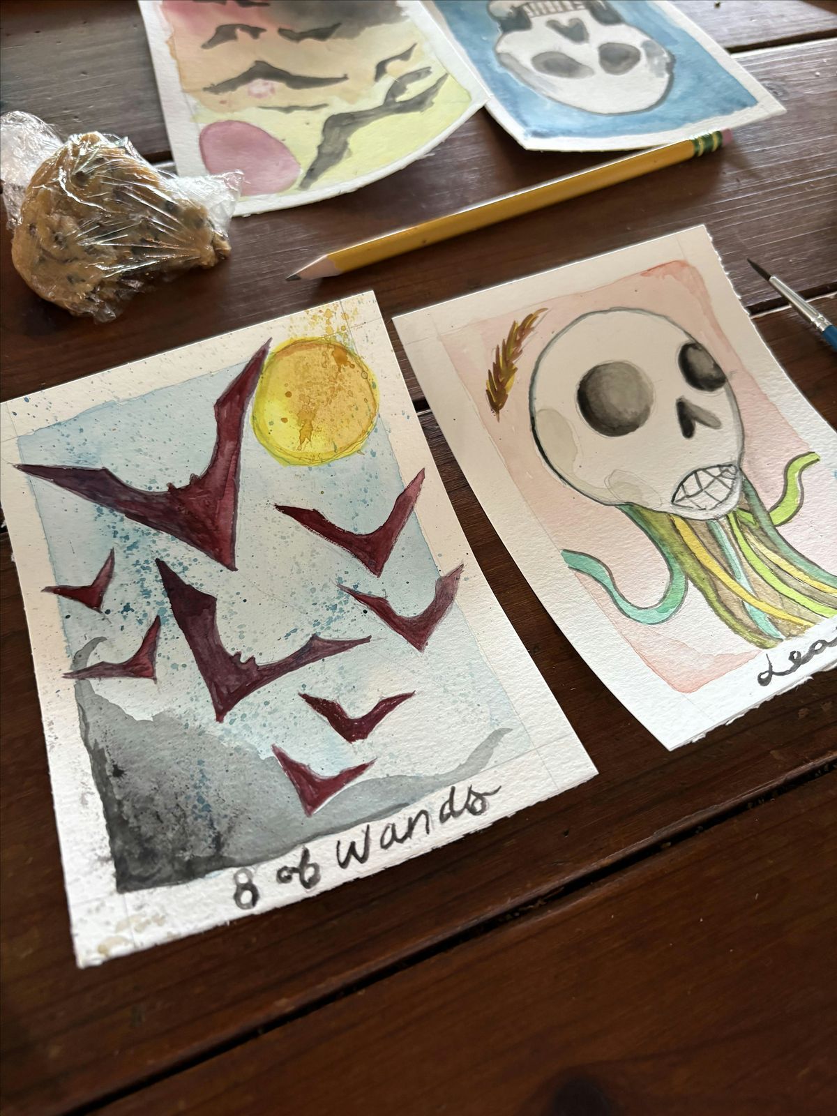 Witchy Watercolor @ Living Room Wines