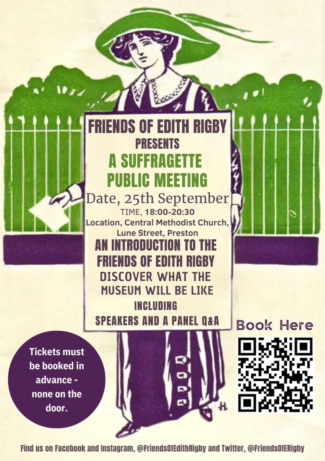 Friends of Edith Rigby - Debut Event, Talk with Q&A Panel 